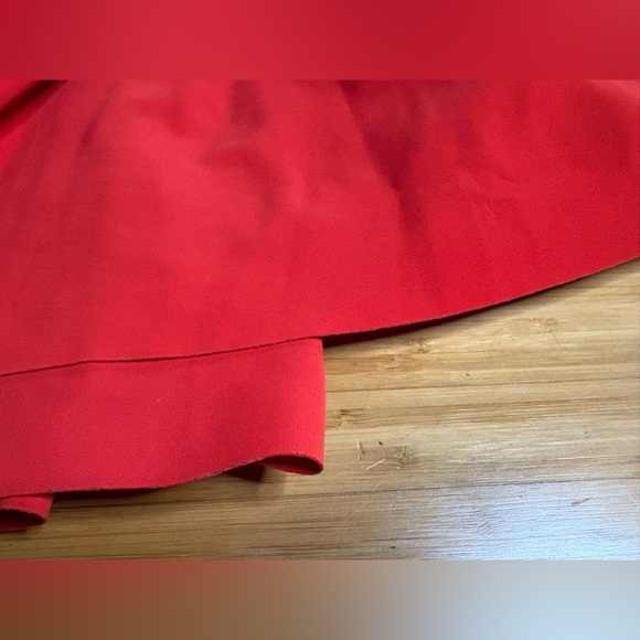 Chiara Boni- Deep Orange Fit-and-Flare Dress. Size US 6 - Picture 10 of 14